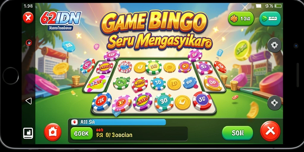 Tampilan gameplay seru di 62IDN yang memukau.