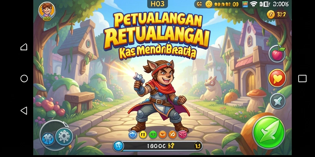 Tangkapan layar gameplay H03 yang penuh aksi dan tantangan.