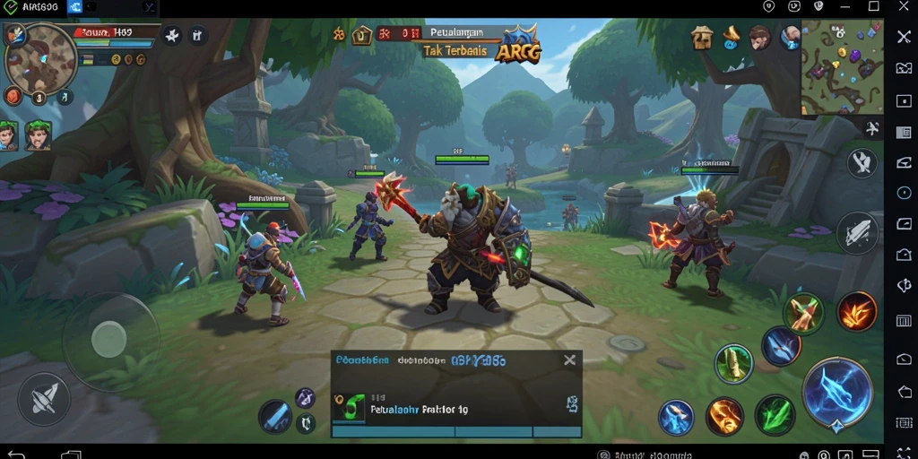 Tampilan gameplay H89 yang memukau dalam petualangan ARPG.
