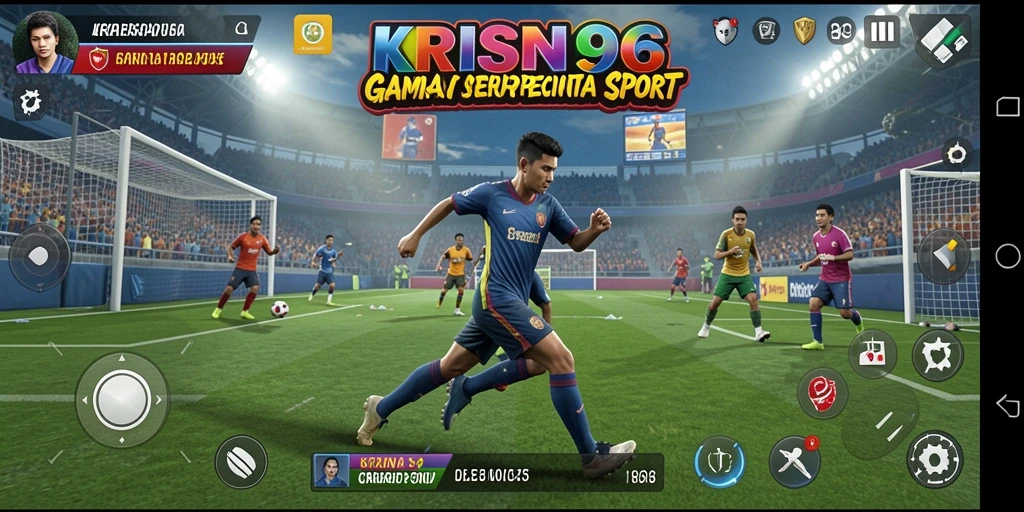 Gameplay mendebarkan KRISNA96 dengan berbagai cabang olahraga.