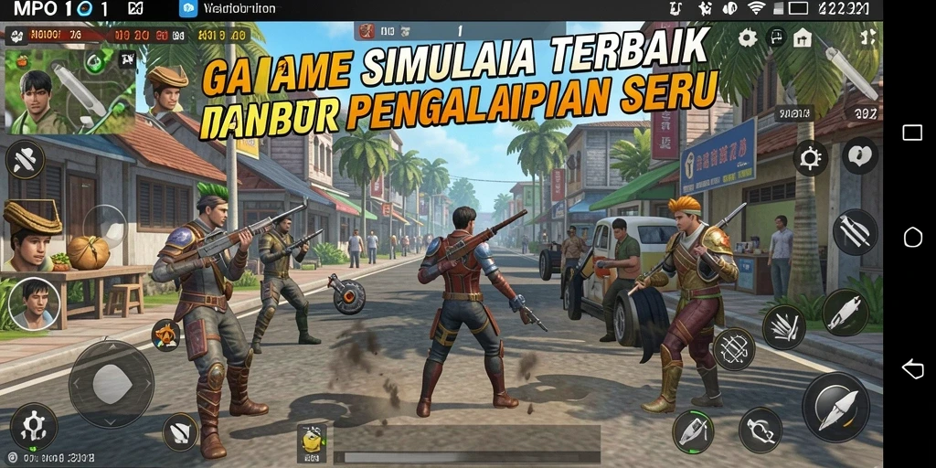 Tangkapan layar gameplay MPO1221 yang menunjukkan dinamika simulasi yang menarik.