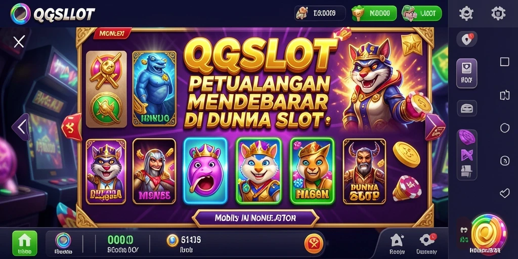 Gameplay seru di QQSLOT dengan pengalaman petualangan yang mendebarkan.