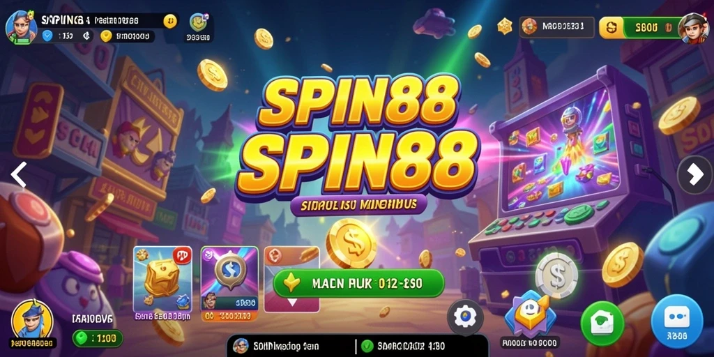 Gameplay SPIN88 menunjukkan interaksi yang dinamis dan visual yang memukau.