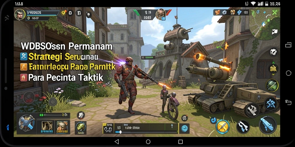 Tampilan gameplay WDBOS yang menegangkan dalam pertempuran strategi.
